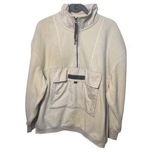 Acrux Beige Pullover with Front Pocket Large Size